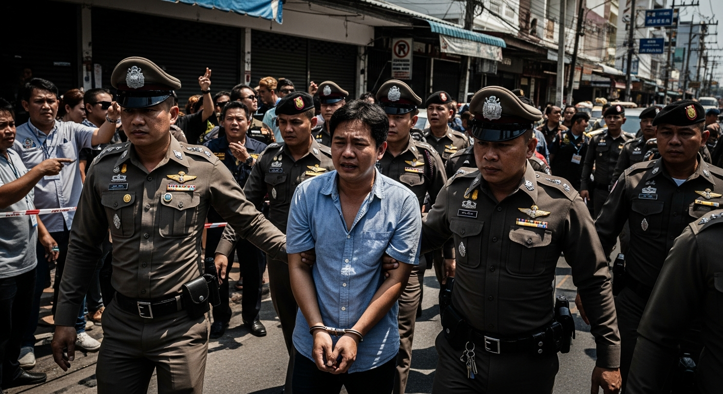 Полиция разыскивает гражданина Китая по подозрению в убийстве в Паттайе