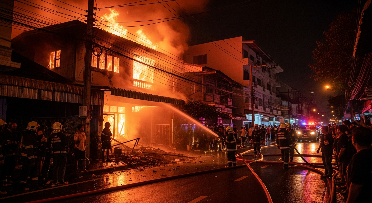 Трагедия в Бангкоке: Пожар в элитном доме унес жизнь помощницы по хозяйству