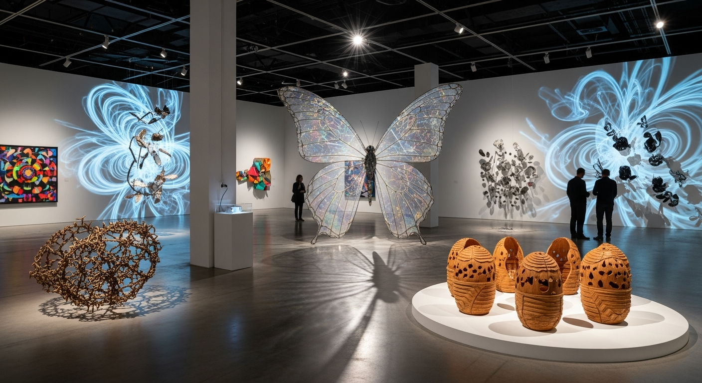 Выставка «Сколько еще бабочек я увижу за свою жизнь?» в Бангкоке