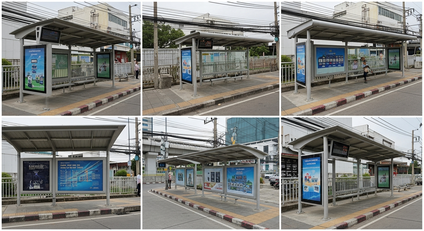 Бангкок обновляет автобусные остановки: фокус на доступность и безопасность