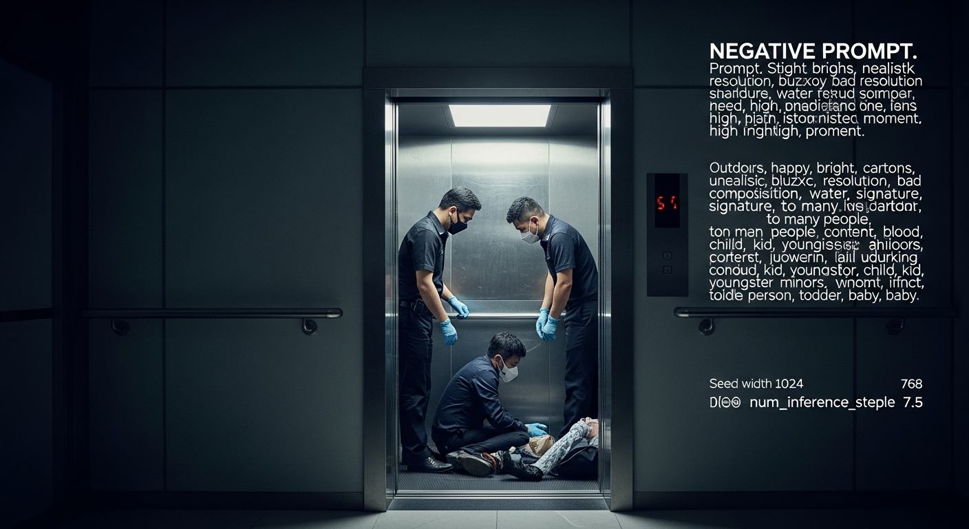 Чудо спасения: Индиец едва не погиб в лифте в Таиланде