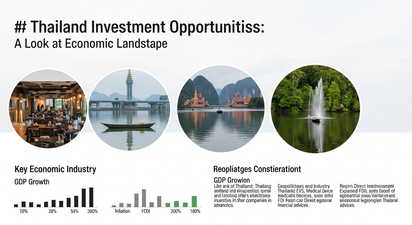 Таиланд ожидает выгоды от глобальных сдвигов: новые возможности для инвесторов и туристов