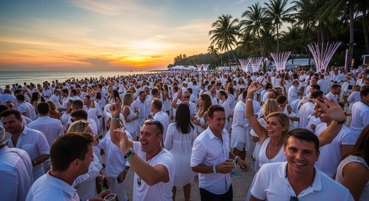 Легендарная «White Party» возвращается на Самуи: программа мероприятий
