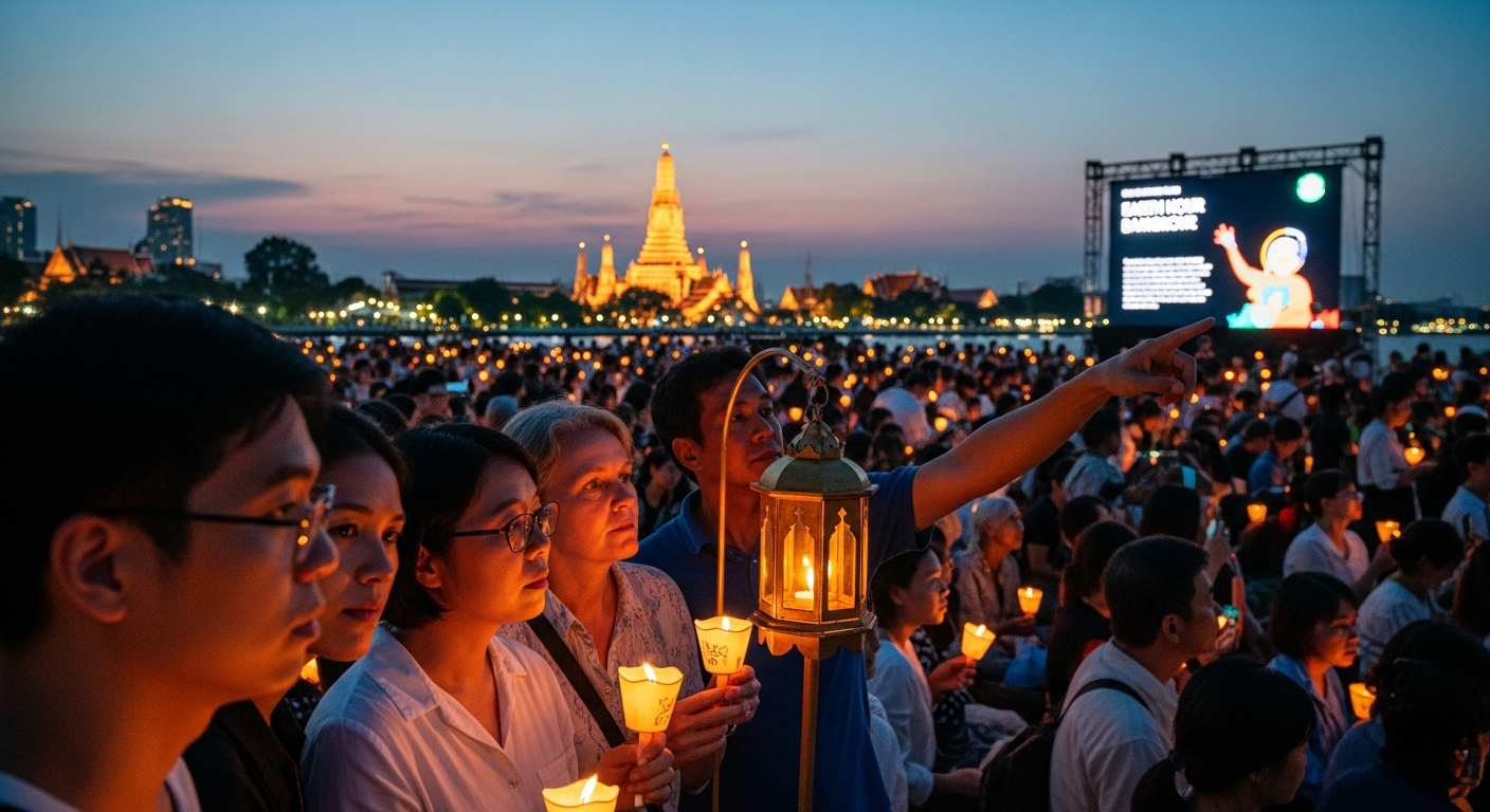 Жителей Бангкока призывают выключить свет на Час Земли