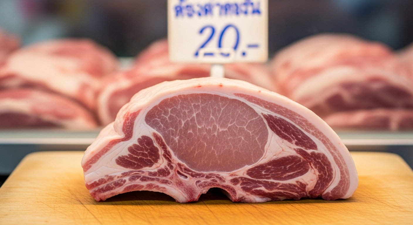 Цены на свинину в Таиланде растут: покупатели переходят на граммы