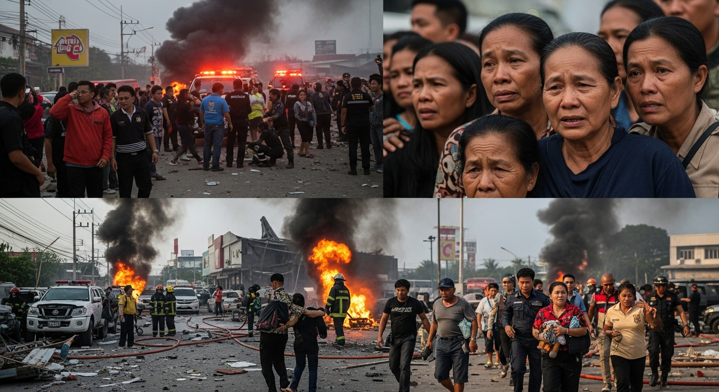 Взрыв в магазине Mini Big C в Паттани: пострадавших нет, ведется расследование