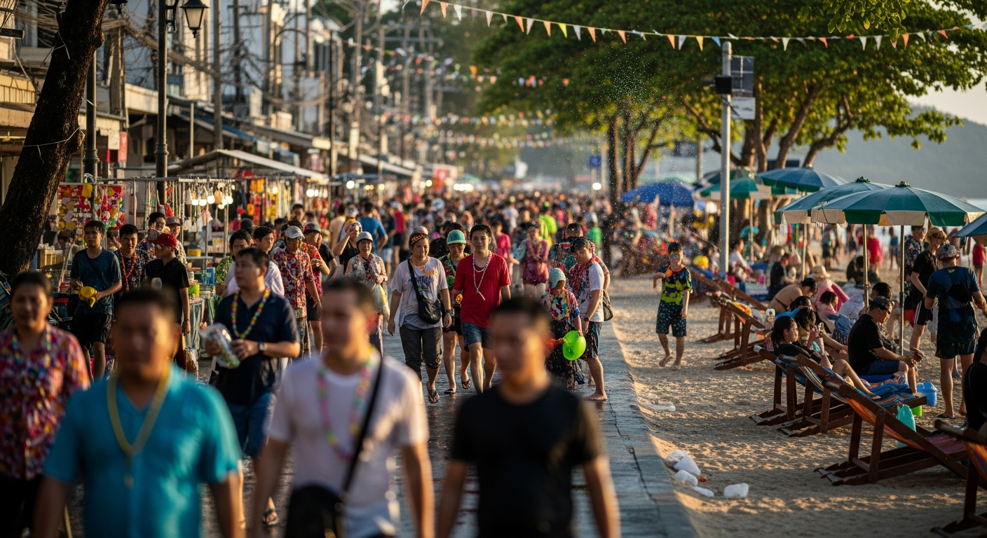 Пхукет ожидает спад турпотока на Сонгкран из-за роста цен и неопределенности
