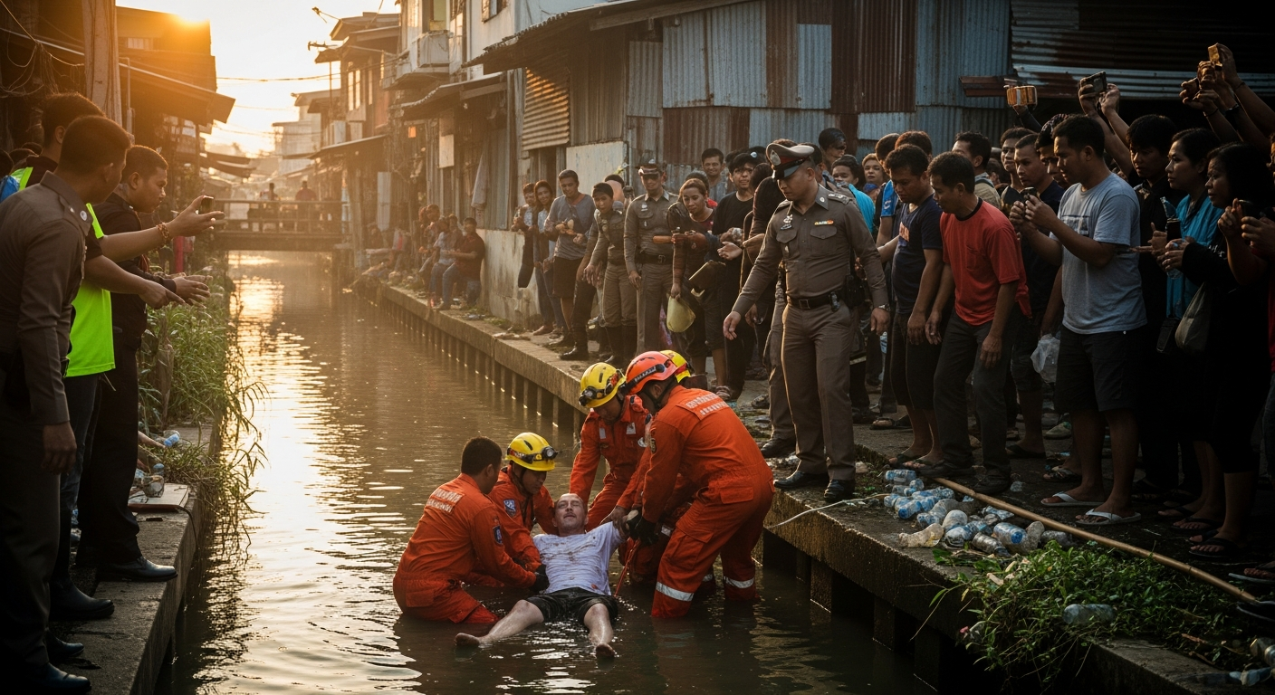 Бывший участник британского реалити-шоу найден мертвым в канале на Пхукете